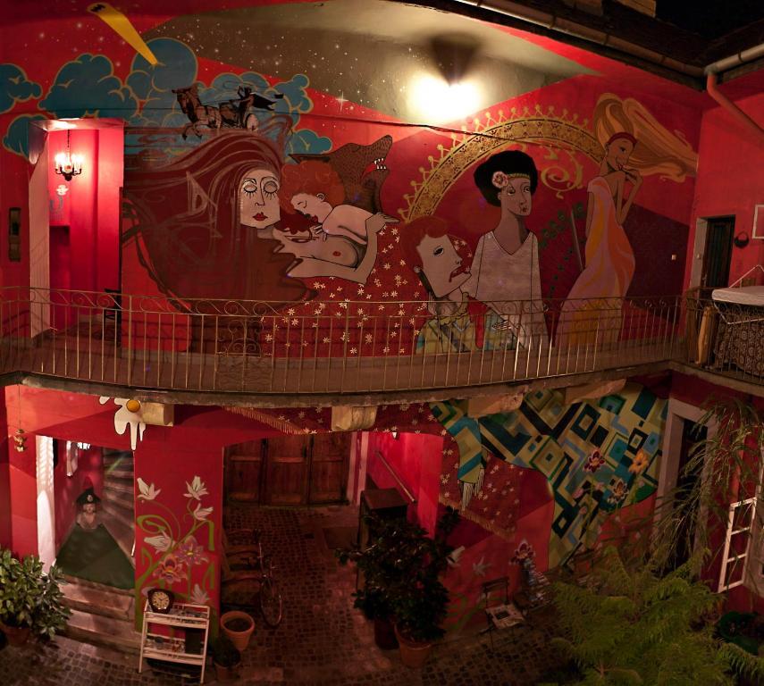 Santico Art Hotel And Hostel Budapest Rom bilde